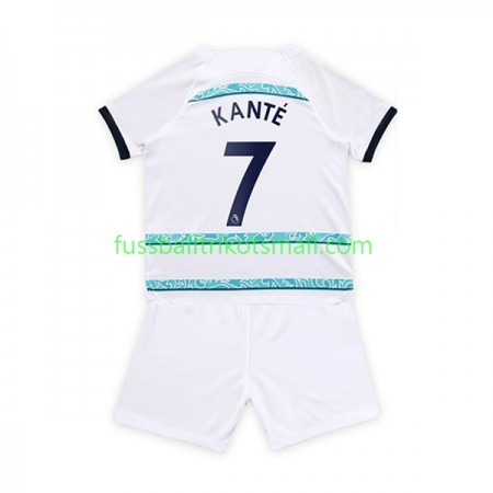 Fußballtrikots Chelsea Kante 7 Kinder 2022-2023 Kurzarm Auswärts-trikot kaufen